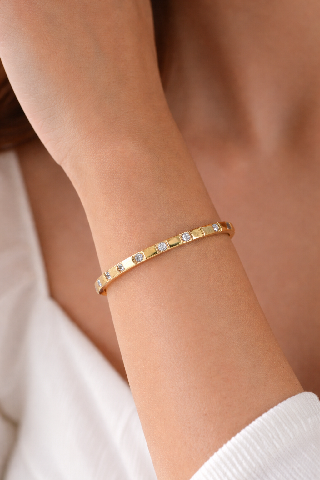 Rhinestone bracelet
