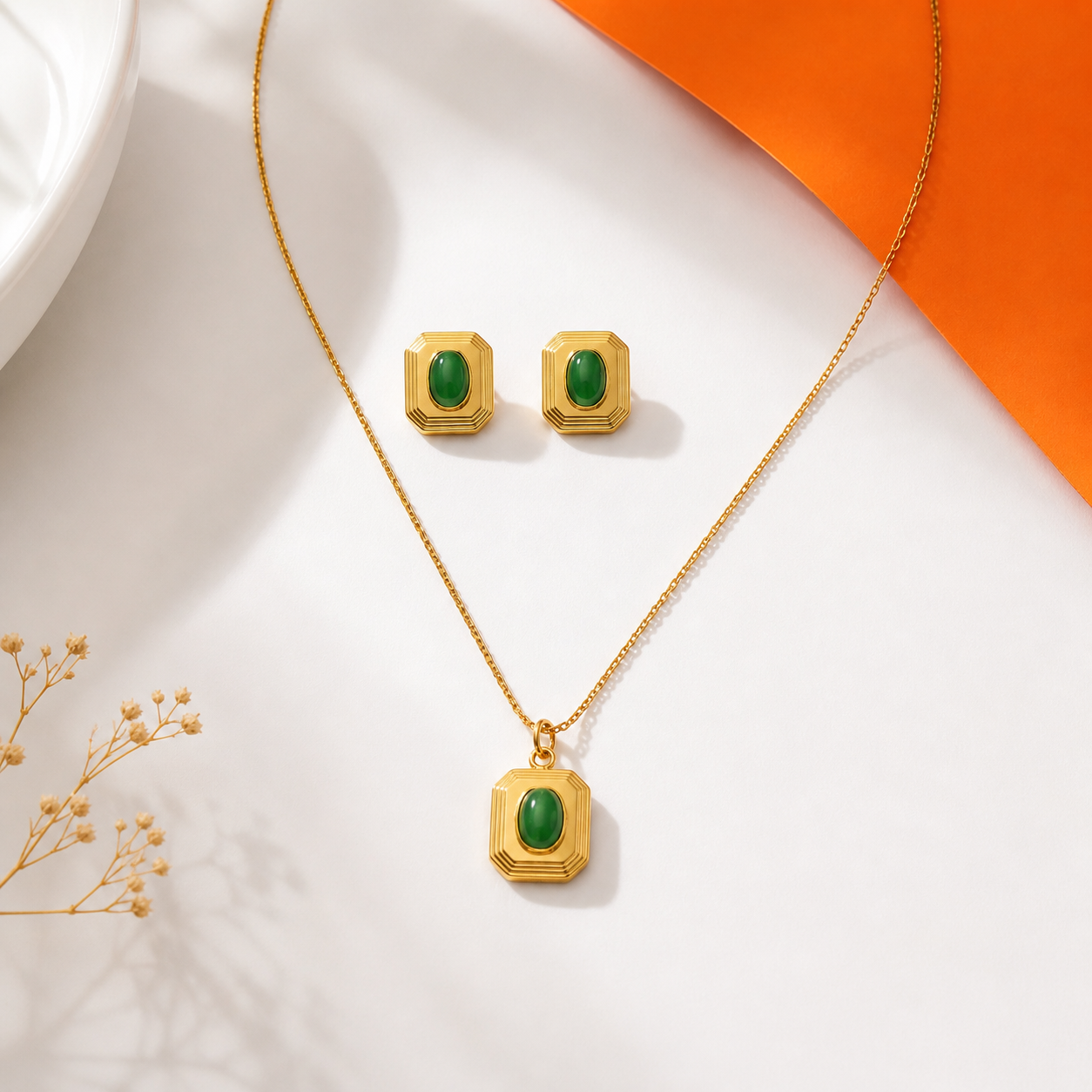 Celestial Grace Trio (Green)